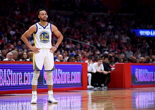 Steph Curry could miss the Golden State Warriors' series opener against the Houston Rockets